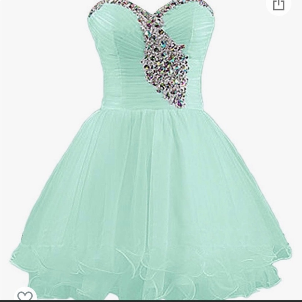 Light Blue Formal Dress, size 24